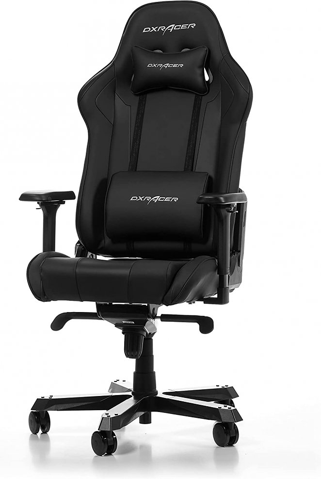 DXRacer (das Orginal King K99 Gaming Stuhl, Kunstleder, Schwarz, 200 cm