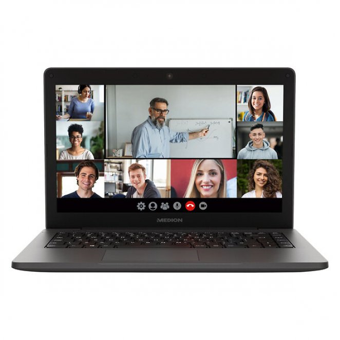 MEDION AKOYA Notebook E14410 (MD63800): 14 Zoll (1.366 × 768), Core i3-1005G1, 4 GiB DDR4-RAM, 128 GB SSD, Windows 10