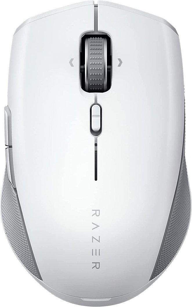 Razer Pro Click Mini - Ergonomische kabellose Maus für das Büro (PC/Mac, Bluetooth, bis zu 4 Geräte gleichzeitig) Weiß