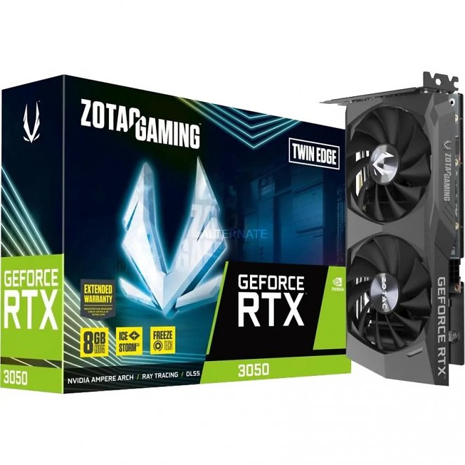 ZOTAC GeForce RTX 3050 Twin Edge, Grafikkarte