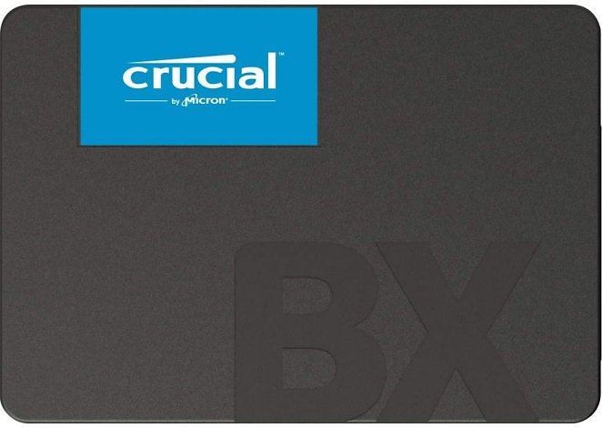 Crucial BX500 2TB 3D NAND SATA 2,5 Zoll Interne SSD - Bis zu 540MB/s - CT2000BX500SSD1