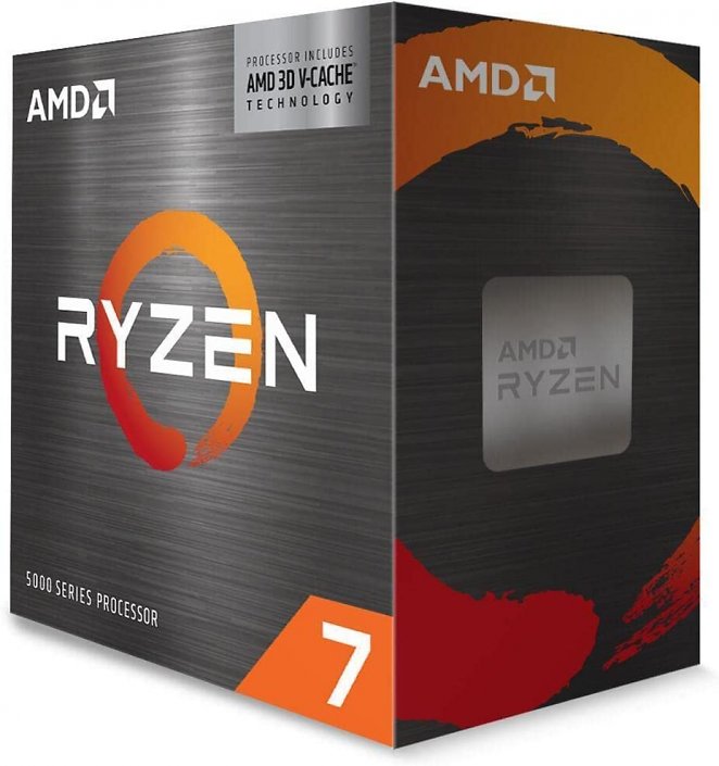 AMD Ryzen 7 5800X3D Prozessor (Basistakt: 3.4GHz, Max. Leistungstakt: bis zu 4.5GHz, 8 Kerne, L3-Cache 96MB, Socket AM4) 100-100000651WOF