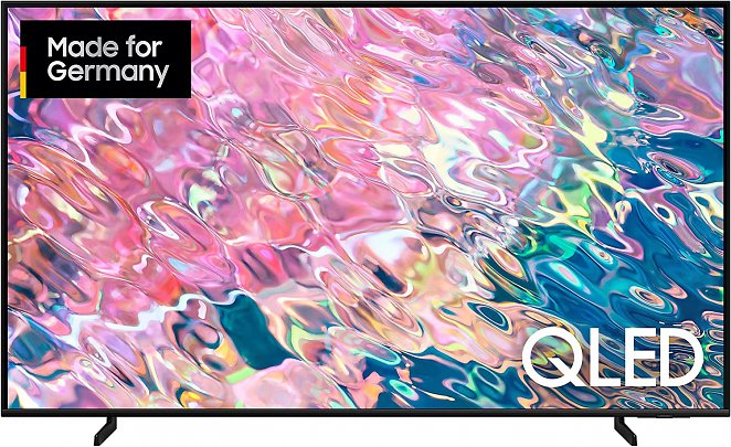 Samsung QLED 4K Q60B 43 Zoll Fernseher (GQ43Q60BAUXZG), Quantum HDR, Quantum Prozessor Lite 4K, Multi View [2022] [Energieklasse G]