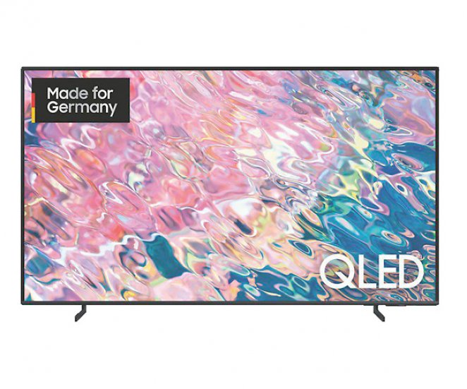 SAMSUNG GQ65Q60BAU QLED TV (Flat, 65 Zoll / 163 cm, UHD 4K, SMART TV, Tizen™ mit Gaming Hub)