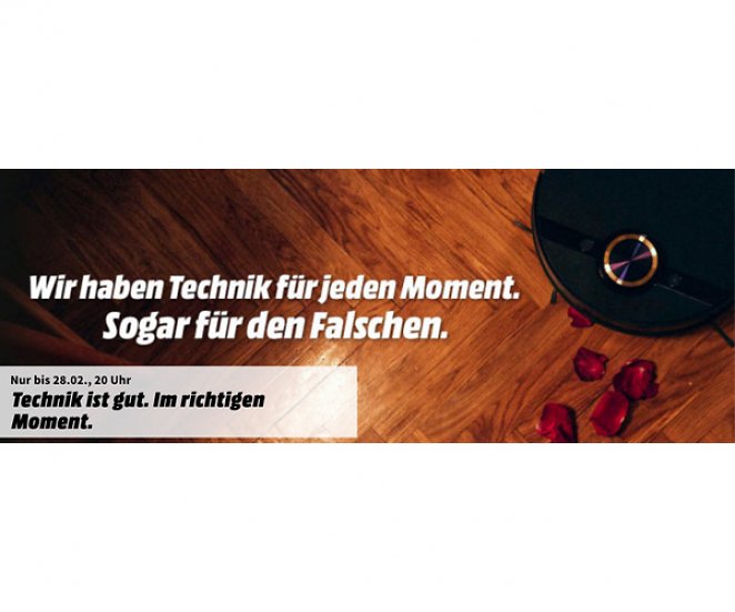 Rabatt-Aktion bei MediaMarkt zum Valentinstag