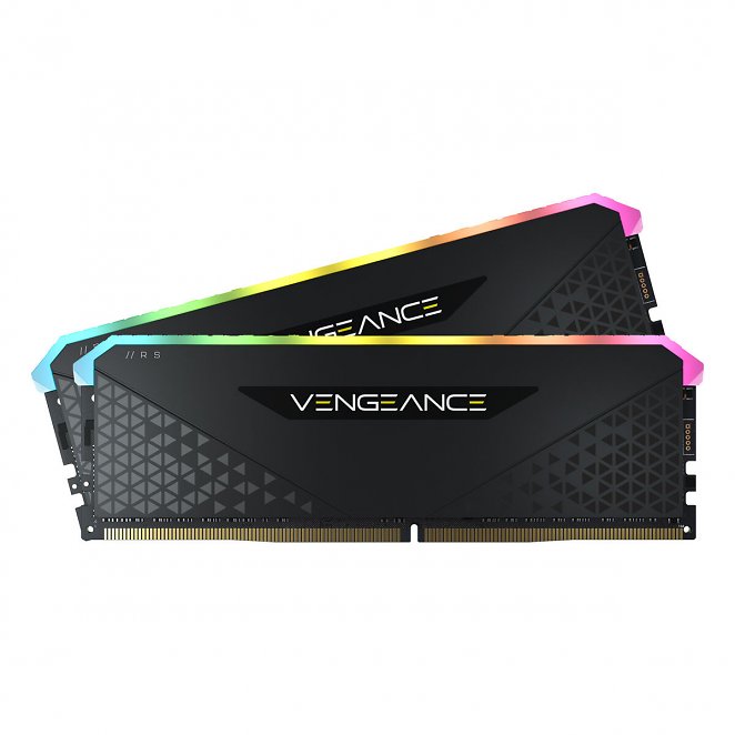Corsair Vengeance RGB RS Schwarz 16GB Kit (2x8GB) DDR4-3600 CL 18