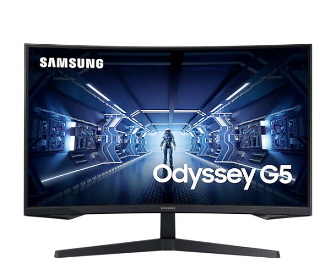 Samsung Odyssey G5 C32G54TQBU 32 Zoll Gaming Monitor - Curved, WQHD, 144 Hz
