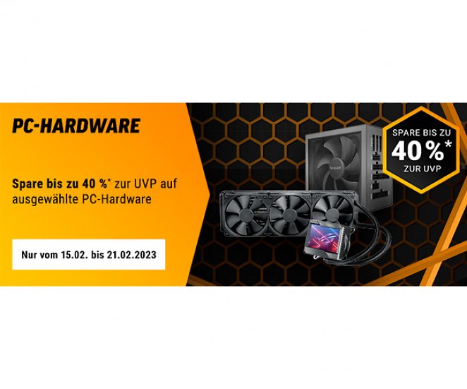 Aktions-Übersicht: Grafikkarten, Kühler und weitere PC-Hardware
