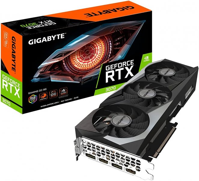Gigabyte GeForce RTX 3070 GAMING OC 8GB V2 LHR Grafikkarte