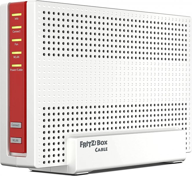 AVM FRITZ!Box 6690 Cable (DOCSIS 3.1-Kabel-Modem, 4x4 Wi-Fi 6 (WLAN AX) mit 4.800 MBit/s (5 GHz) + 1.200 MBit/s (2,4 GHz), 1x 2,5-Gigabit-LAN-Anschluss, USB 3.0, DECT)
