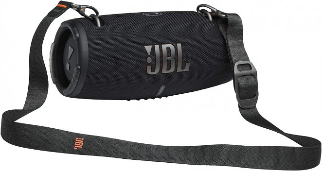 JBL Xtreme 3 Musikbox in Schwarz - Wasserdichter, portabler Stereo Bluetooth Speaker mit integrierter Powerbank - Mit nur einer Akku-Ladung bis zu 15 Stunden Musikgenuss