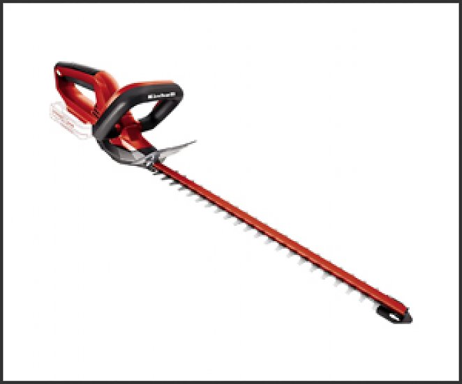 Einhell Akku-Heckenschere GC-CH 1846 Li-Solo Power X-Change (18 V, 46 cm Schnittlänge, 15 mm Zahnabstand, ergonomischer Griff, ohne Akku)