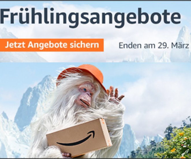 Amazon Frühlingsangebote: Alle Deals in der Übersicht