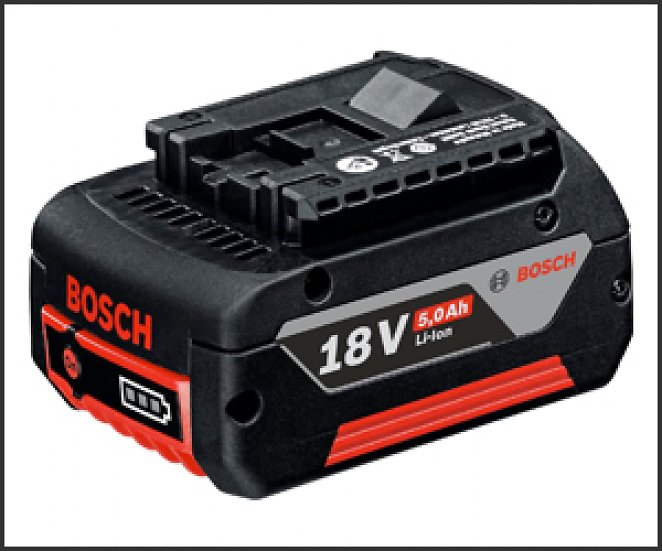 Platz 4: Bosch Professional 18V Akku 5.0 Ah