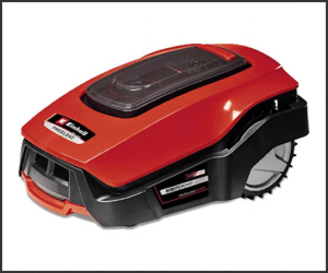 Einhell Mähroboter FREELEXO 1200 LCD BT (für bis zu 1200 m², Multizonen-Mäher, Bluetooth App-Steuerung, für Steigungen bis 35%, inkl. PXC-Akku und Installationszubehör)