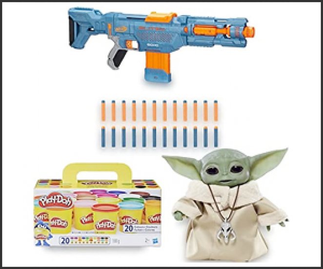 Nerf, Play-Doh und Hasbro