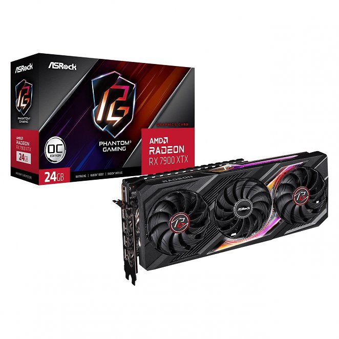 ASRock Radeon RX 7900 XTX Phantom Gaming 24 GB DDR6