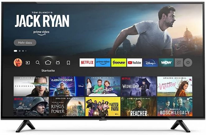 Die Amazon Fire TV-4-Serie, Smart-TV mit 43 Zoll (109 cm) / 50 Zoll (127 cm) / 55 Zoll (140 cm), 4K UHD