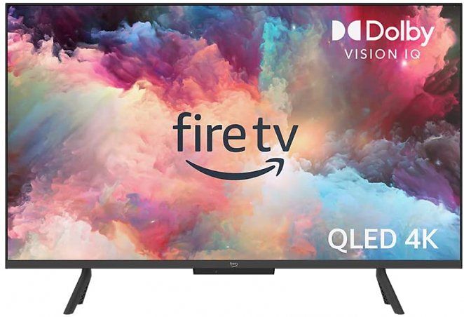 Die Amazon Fire TV Omni QLED Serie, Smart-TV mit 43 Zoll (109 cm) / 50 Zoll (127 cm) / 55 Zoll (140 cm) / 65 Zoll (165 cm), 4K UHD, Sprachsteuerung mit Alexa