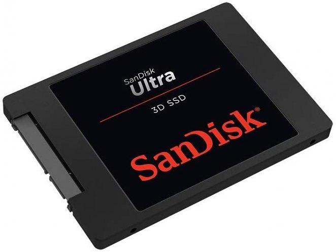 SanDisk Ultra 3D SSD 4 TB interne (SSD intern 2,5 Zoll, stoßbeständig, 3D NAND, n-Cache 2.0-Technologie, 560 MB/s Übertragungsraten)