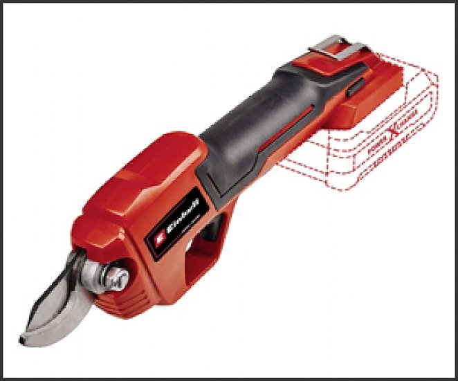 Einhell Akku-Astschere GE-LS 18 Li-Solo Power X-Change (18 V, Li-Ion, bis 28 mm Aststärke, Bypass-Klingen, Sicherheitsschalter, Softgrip, ohne Akku und Ladegerät)