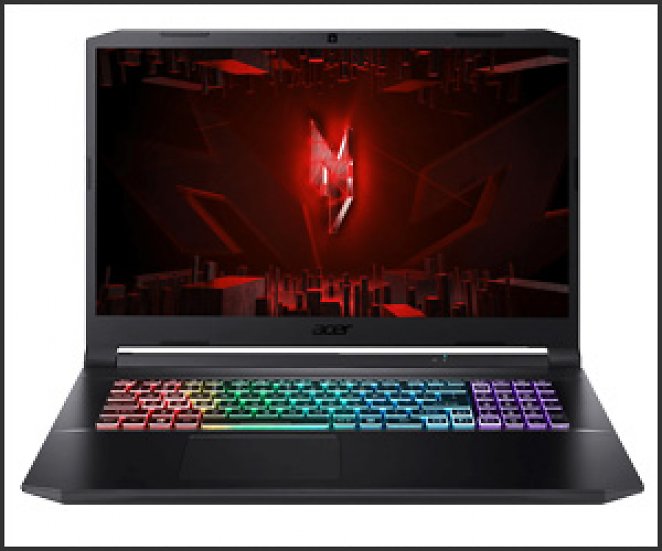 ACER Nitro 5 (AN517-54-73R1), Gaming Notebook mit 17,3 Zoll Display, Intel® Core™ i7 Prozessor, 16 GB RAM, 512 GB SSD, NVIDIA GeForce RTX 3060, Schwarz / Rot