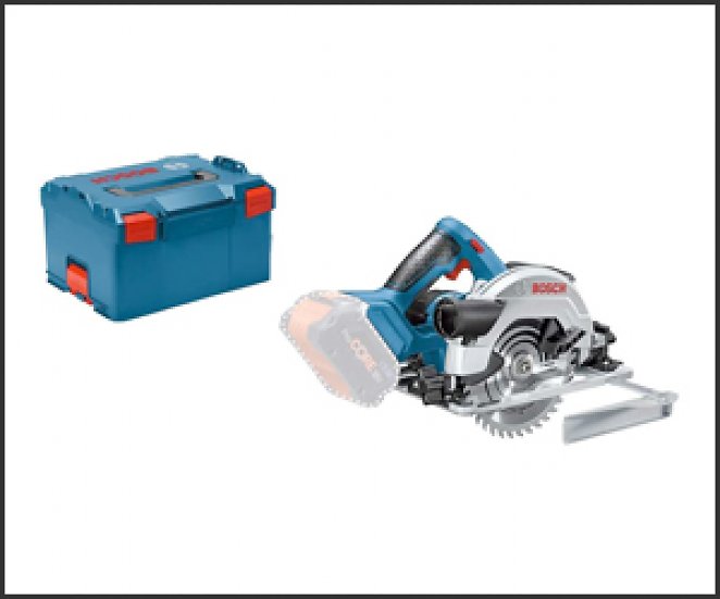 Bosch Professional 18V System Akku Kreissäge GKS 18V-57 G (Sägeblatt-Ø: 165 mm, Schnitttiefe: 57 mm, ohne Akkus und Ladegerät, in L-BOXX)