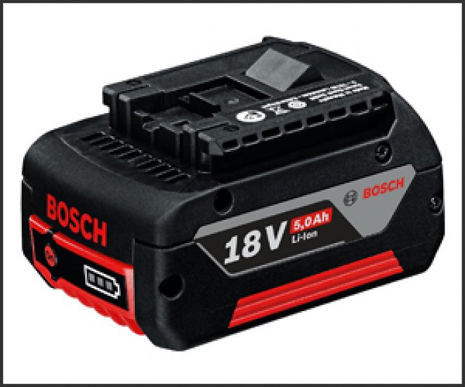 Bosch Professional 18V System Akku GBA 18V 5.0Ah (im Karton)