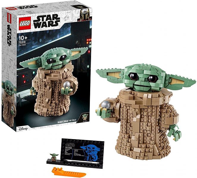 LEGO 75318 Star Wars The Mandalorian, Das Kind, Bauset, Bauspielzeug zum Sammeln