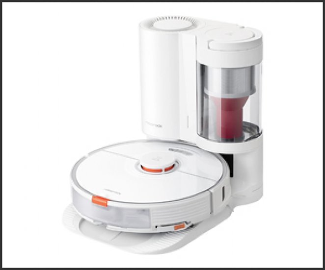 roborock S7+ Saug- & Wischroboter + Absaugstation (Saugleistung 2500Pa, 180min Akkulaufzeit, 470ml Staubbehälter, 300ml Wassertank, Schall-/Auto-Lifting-Mopp Technologie, App-/Sprachsteuerung) Weiß