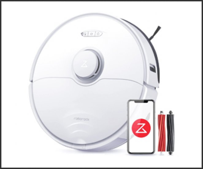 roborock S8 Saugroboter mit Doppelbürste & 6000Pa & 3D strukturierte leichte Hindernisvermeidung Staubsauger Roboter Kompatibel mit Alexa für Tierhaare (Upgrade S7)