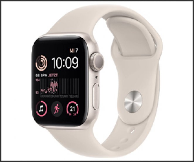 Apple Watch SE (2. Generation) (GPS, 40mm) Smartwatch in drei Farbvarianten