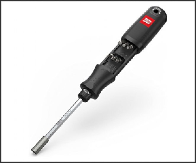 INBUS® Flow 73424 Schraubendreher inkl. 12 Bits, mit FlowDrive & HybridTouch — Das Original