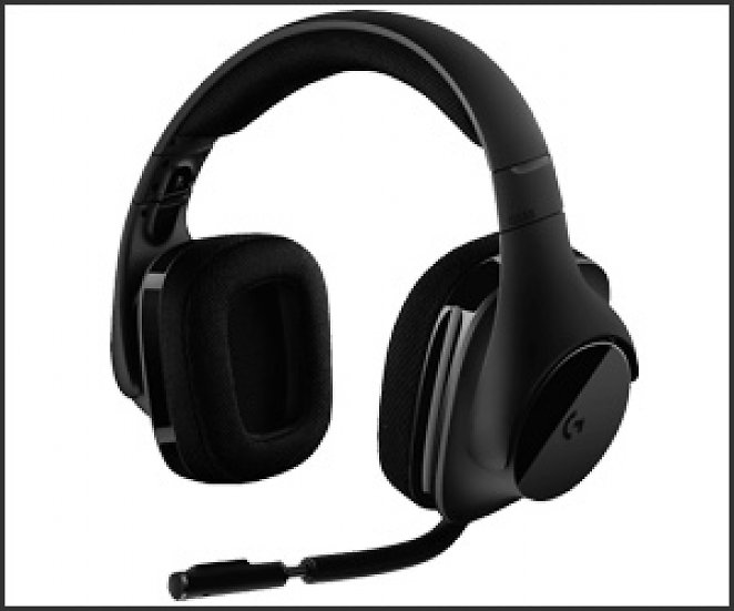 LOGITECH G533, Over-ear Gaming Headset