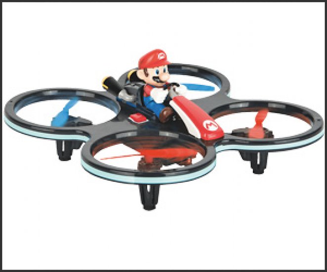 CARRERA RC Mini Mario-Copter Quadrocopter