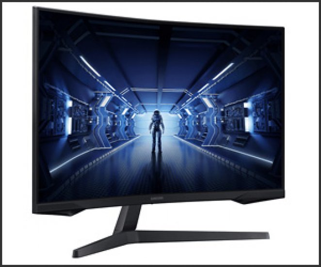 SAMSUNG Odyssey G5 (C27G54TQBU) 27 Zoll WQHD Gaming Monitor (1 ms Reaktionszeit, 144 Hz)