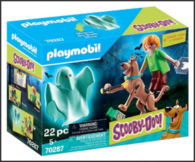 PLAYMOBIL Scooby-DOO! 70287 Scooby & Shaggy mit Geist