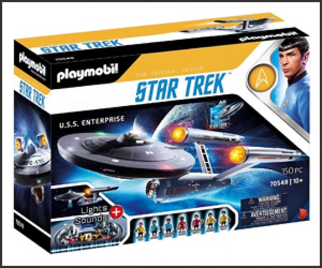 PLAYMOBIL Star Trek 70548 U.S.S. Enterprise NCC-1701