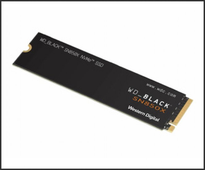 WD _BLACK SN850X NVMe SSD WDBB9G0010BNC SSD Retail, 1 TB SSD PCI Express, intern