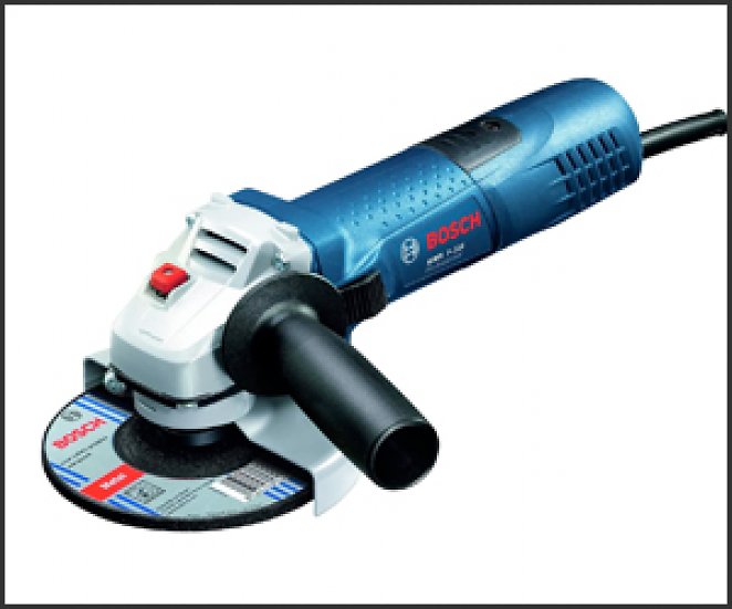 Bosch Professional Winkelschleifer GWS 7-125 (720 Watt, Scheiben-Ø: 125 mm)