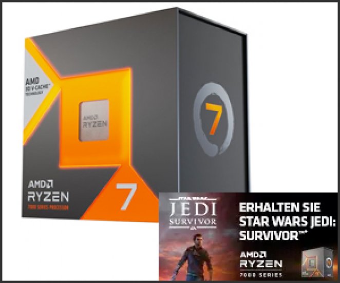 AMD Ryzen 7 7800X3D 8x 4.20GHz + Star Wars Jedi Survivor