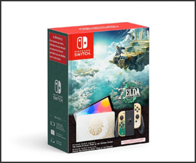 Nintendo Switch - OLED Modell (The Legend of Zelda: Tears of the Kingdom Edition) [KEIN Spiel enthalten]