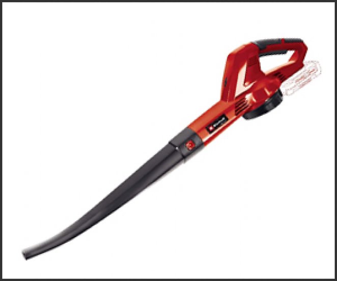 Einhell Akku-Laubbläser GC-CL 18 Li E Solo Power X-Change (18 V, 210 km/h Luftgeschwindigkeit, leicht u. leistungsstark, Drehzahlregelung, Softgrip)