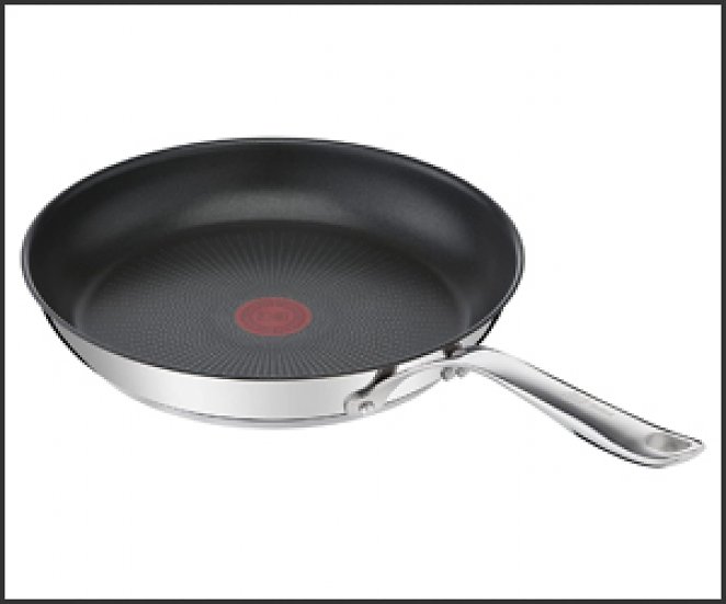 Tefal Jamie Oliver Cook's Direct On Bratpfanne E30406 (28 cm, induktionsgeeignet, spülmaschinengeeignet uvm.)