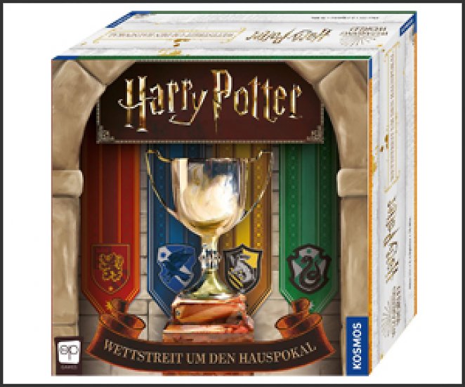 Kosmos 680855 Harry Potter: Wettstreit um den Hauspokal, Gesellschaftsspiel für 2-4 Spieler ab 11 Jahren