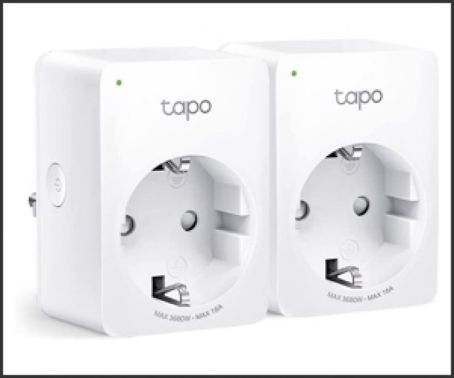 TP-Link Tapo P110 WLAN-Steckdose, 2er-Set