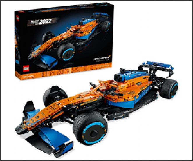 Lego 42141 Technic McLaren Formel 1 Rennwagen (1.432 Teile)