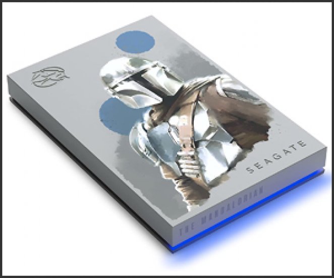 Seagate Firecuda Gaming HDD 2 TB, externe Festplatte, Star Wars Edition The Mandalorian