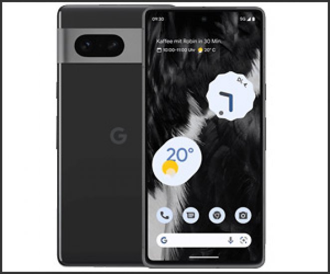 GOOGLE Pixel 7 128 GB Obsidian Dual SIM