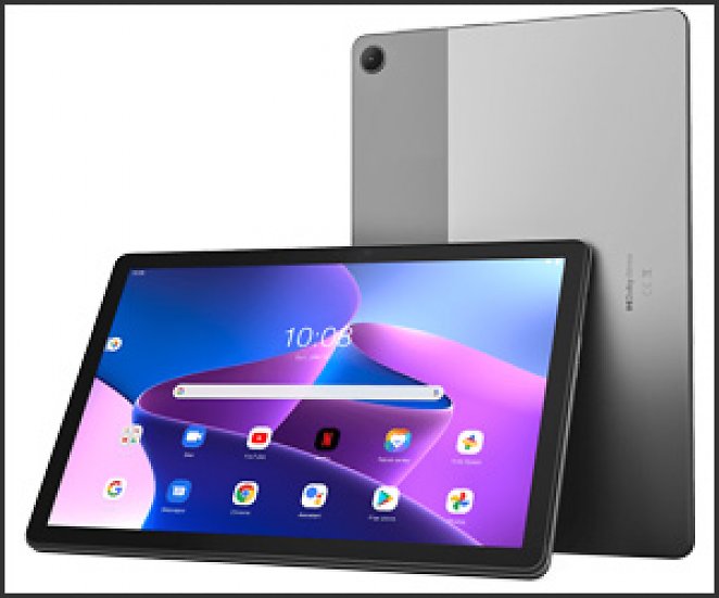 LENOVO Tab M10 (3. Generation), Tablet, 64 GB, 10,1 Zoll, Storm Gray (Dunkelgrau)